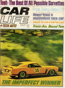 CAR LIFE 1970 AUG - LT-1 VETTE, HOP-UP A Z28, CHRYSLER LETTER CARS & 300H, STAG